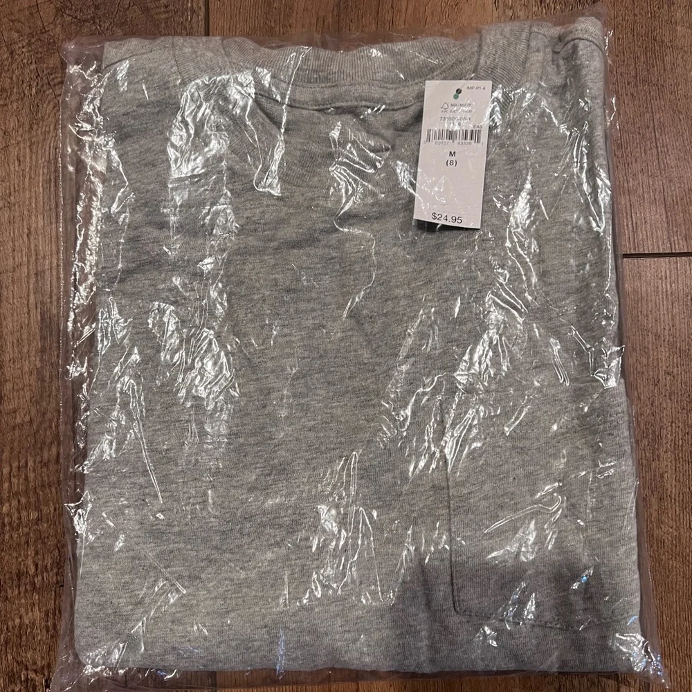 Gap Kids Boys Long Sleeve Pocket Tee, Medium - Picture 2 of 3